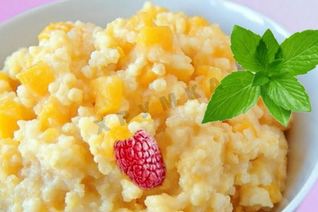 Пшенная каша с тыквой в мультиварке