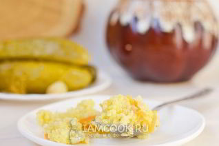 Пшенная каша в горшочках