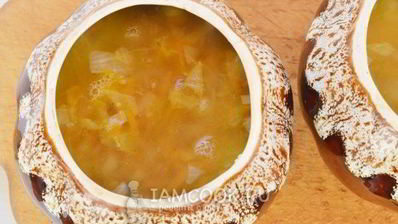 пшенная каша в горшочках