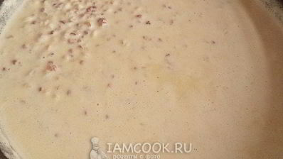 гречнево-рисовая каша на молоке