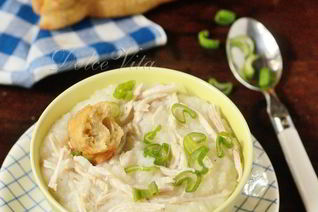 Китайская рисовая каша с курицей