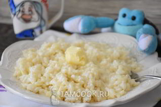 Молочная рисовая каша