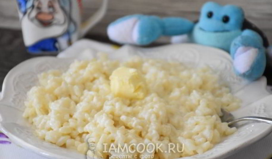 Рецепт молочной рисовой каши