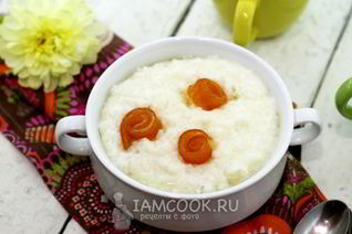 Рисовая каша на молоке в мультиварке