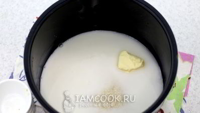 рисовая каша на молоке в мультиварке