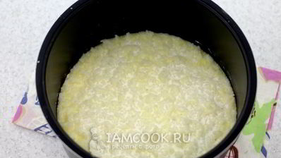 рисовая каша на молоке в мультиварке