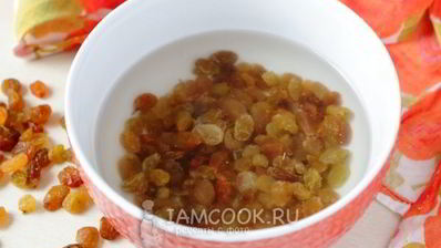 рисовая каша на воде с изюмом