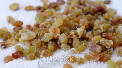 рисовая каша на воде с изюмом