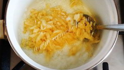 рисовая каша с бананом