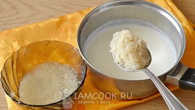 рисовая каша с изюмом