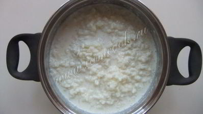 рисовая каша с корицей