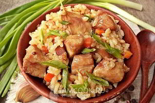 Рисовая каша с мясом