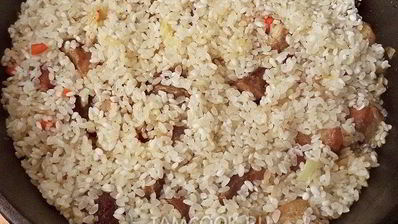 рисовая каша с мясом