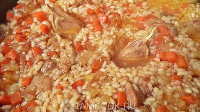 рисовая каша с мясом