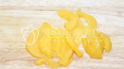 рисовая каша с персиком