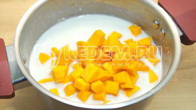 рисовая каша с тыквой