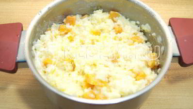 рисовая каша с тыквой