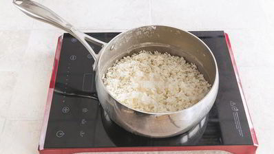 рисовая каша с ванилью и яблоками