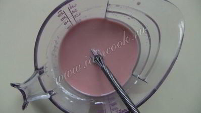 рисовая каша с вишневым киселем