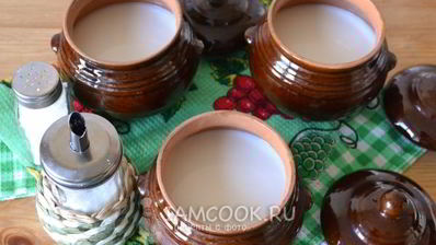 рисовая каша в горшочке