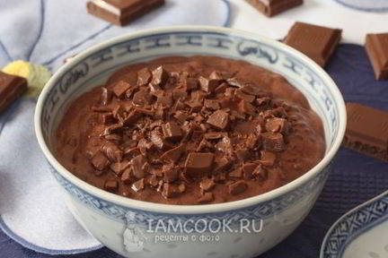 Шоколадная рисовая каша