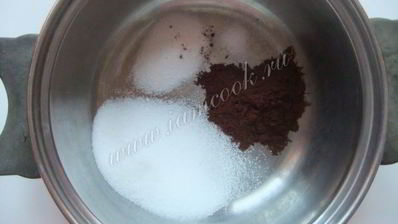 шоколадная рисовая каша