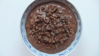 шоколадная рисовая каша