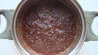 шоколадная рисовая каша