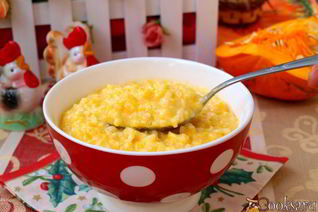 Тыквенно-рисовая каша на молоке