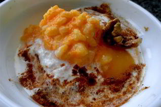 Тыквенная каша с кокосовой ноткой *дебют*