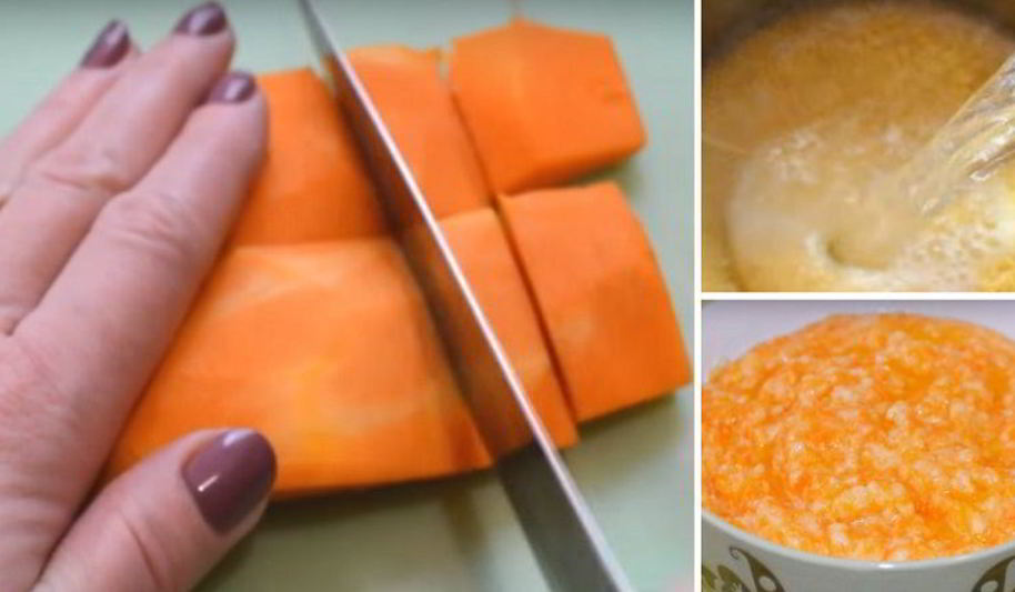 Рецепт тыквенной каши с пшеном