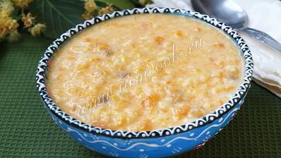 тыквенная каша с рисом