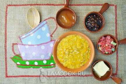 Тыквенная каша в мультиварке