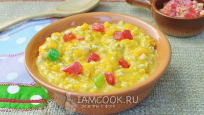 тыквенная каша в мультиварке