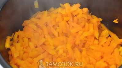 тыквенная каша в мультиварке