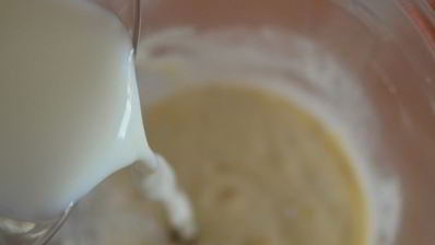 банановый коктейль с мороженым