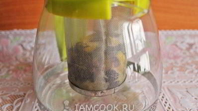 чай имбирный с лимоном и медом