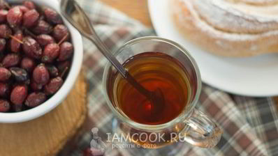 чай из шиповника