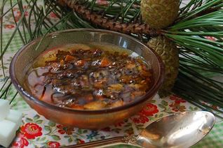 Чай из сосновых шишек