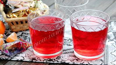 чай каркаде с имбирем