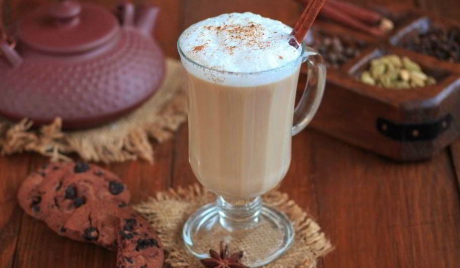 Рецепт чая латте