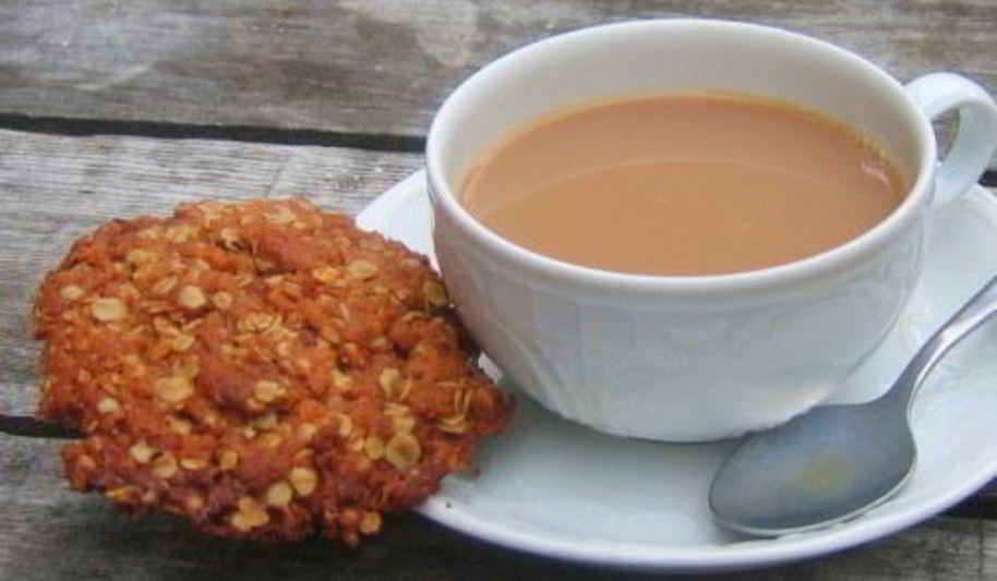 Рецепт чая по-татарски со сливками, сметаной и солью