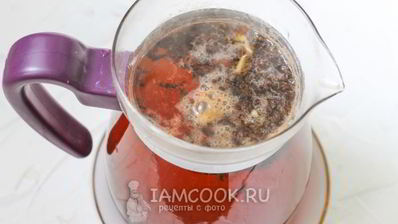 чай с имбирем и корицей