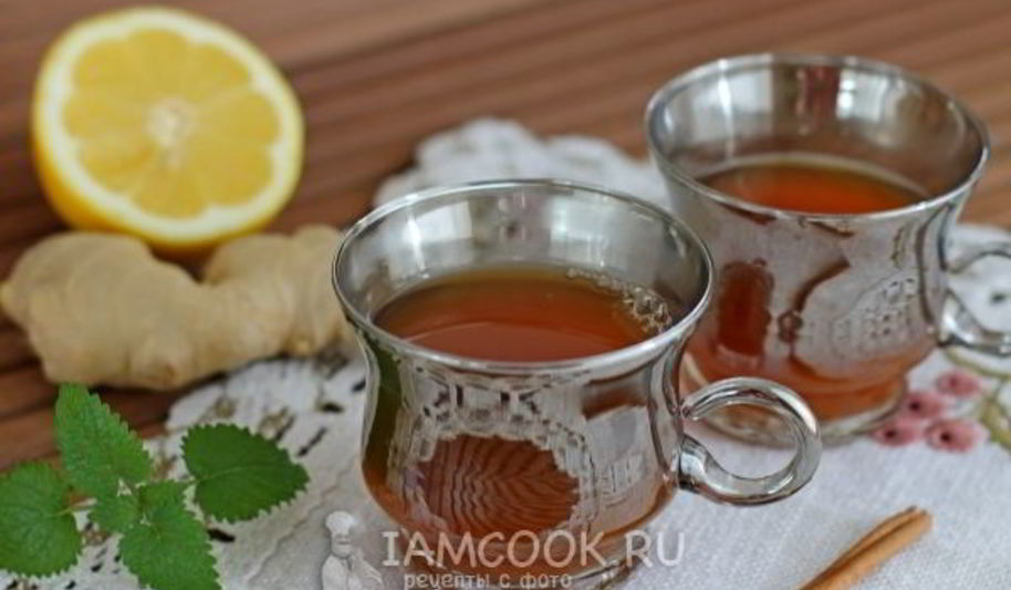 Рецепт чая с имбирем
