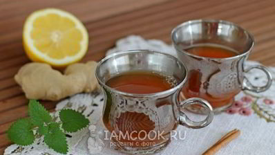 чай с имбирем