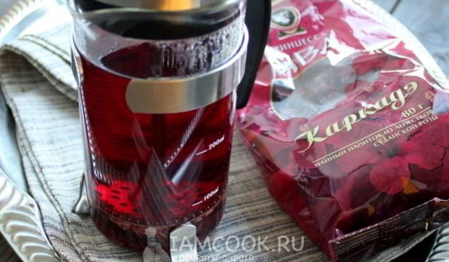 Рецепт чая с каркаде и лавандой