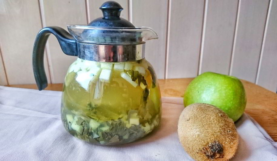 Рецепт чая с киви
