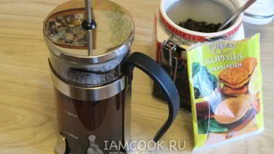 чай с корицей