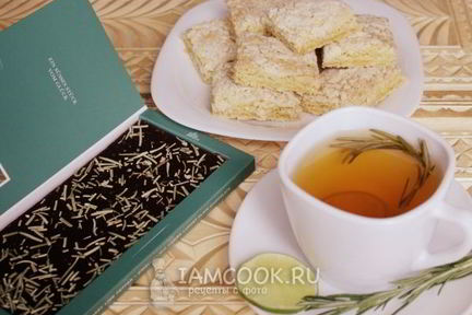 Чай с лимоном, имбирем и розмарином