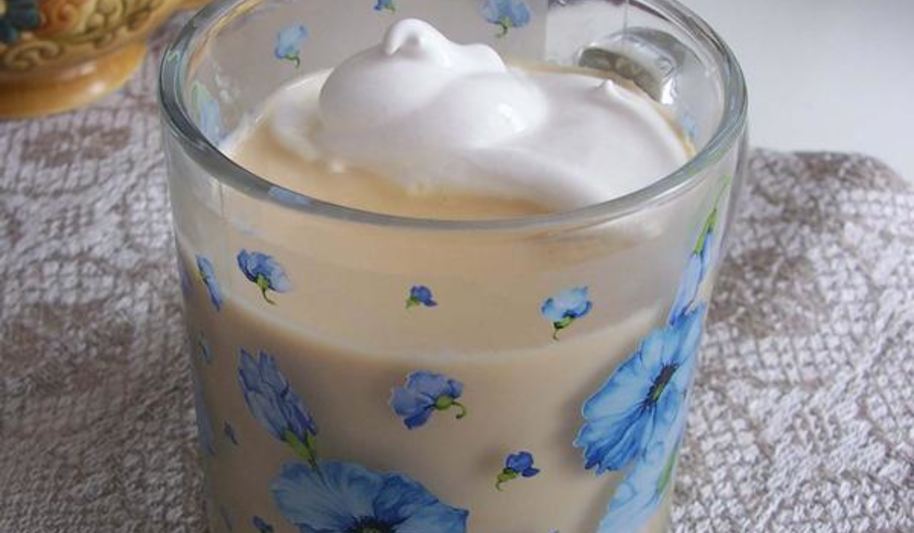 Рецепт чая с молоком нежное облако